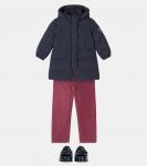 Пальто с капюшоном Bonpoint, Marine - фото 2