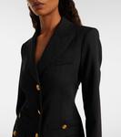 Шерстяное платье-пиджак Veronica Beard, Black - фото 4