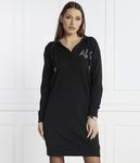 Платье Armani Exchange, черный - фото 3