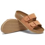 Шлепанцы женские Bata, бежевый - фото 12