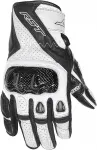 Мотоциклетные перчатки III CE RST, black/white - фото