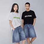 Lee Джинсовые шорты SS25 Unisex Medium Light Blue - фото 6