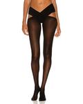 Колготки Individual 12 Stay Hip Tights Wolford, черный - фото