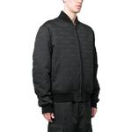 MOSCHINO Бомбер с принтом логотипа по всей поверхности, Black - фото 4