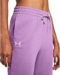Женские джоггеры Under Armour Rival Terry, (560) Provence Purple/White - фото 4