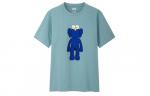 Футболка KAWS x Uniqlo Blue BFF - фото