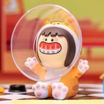 Gum Monster Gingival Monster Angry Orange Cat Hang Tag Box 7cm POP MART - фото 3