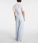 Широкие расклешенные джинсы Tapered Frame, Misty - фото 3