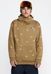 Худи Volcom HYDRO RIDING, Bronze/Brown - фото