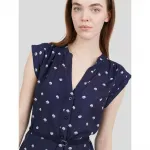 Платье Fundango Mona short sleeve short, синий - фото 3