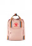 Рюкзак kånken rainbow mini Fjällräven, Chalk Rose/ Rainbow Pattern - фото