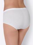 Sloggi Белые трусы с высокой талией - фото