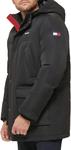 Мужская парка Tommy Hilfiger Arctic Cloth Heavyweight Performance Parka Down Alternative Upperwear, Black Tech - фото 3