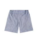 Хлопковые бермуды Elif Bonpoint, Bleu Moyen - фото