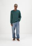 Толстовка TOM TAILOR STRUCTURED CREW NECK, Jasper Green/Dark Blue - фото 2