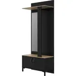 Вешалка Gami «Store», с зеркалом, цвет Eiche Sonoma / Schwarz - фото 11