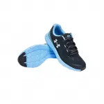 Детские кроссовки GS Low-top черные/синие Under Armour, черный/синий - фото 7