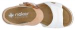Сандалии Rieker, бежевый/белый - фото 3