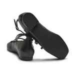 Кожаные балетки люк Alohas, черный - фото 4