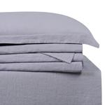 Комплект льняных простыней Brooklyn Loom, темно-синий - фото 3