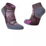 Носки Hilly Supreme Max Quarter, фиолетовый - фото 6