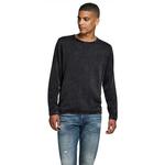 Свитер Jack & Jones Leo Knit Crew Neck, черный - фото