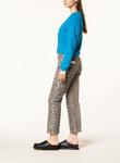 Джинсы 7/8 GANNI, цвет 943 LEOPARD - фото 4