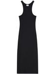 Courrèges платье миди Scuba 90's, черный - фото