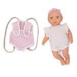 Кукла Lullababy BABY 35см с переноской - фото