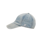 Бейсболка Courrèges Signature Denim Cap, цвет Light Blue Wash - фото 2