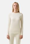 Топ Bogner LONGSLEEVE ALEXI , Creme/White - фото
