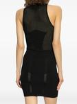 MISBHV мини-платье со вставками, черный - фото 4