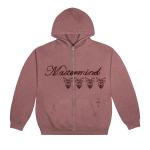 Толстовка Cactus Jack by Travis Scott For Mastermind Skull Zip Up, Pink - фото