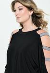 Топ MIAMODA Long sleeved top, Black - фото 4