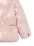 Стеганая куртка с капюшоном Khrisjoy Kids, розовый - фото 3