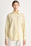 Блуза GANT CLASSIC STRIPE SHIRT, Vanilla Yellow/Light Yellow - фото