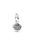 Шарм Pandora Sparkling Shell Mini Dangle, серебро 925 пробы - фото 2