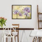 Картина Bilderwelten Astrantia Major V, фиолетовый - фото 3