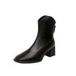 Ботильоны женские 5 см Zubumei, Black - фото