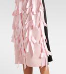 Платье миди с лентой Prada, Quarzo - фото 5