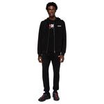 Толстовка Diesel Ginn Full Zip, черный - фото 4