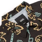 Vans Рубашка OFF THE WALL мужская black - фото 4