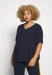 Блуза AMI BLOUSE - Basic T-shirt Kaffe Curve, темно-синий - фото