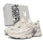 Кроссовки мужские с низким верхом Playboy, бежевый - фото