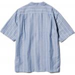 UNIQLO Рубашка унисекс голубая Lake Blue - фото 3