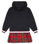 Платье из джерси в клетку Dolce&Gabbana, черный - фото 4