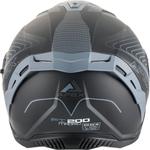 Шлем APEX fi200 madrid, Black/Gray - фото 2