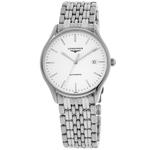 Часы Longines Lyre Automatic с белым циферблатом и сталью унисекс L4.860.4.12.6 - фото