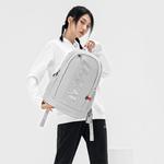 LINING Полиэстеровый рюкзак обычный унисекс серый - фото 3