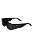 Balenciaga Eyewear LED солнцезащитные очки, черный - фото 2